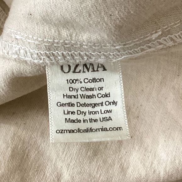 OZMA NWT Size XL Keaton Jumpsuit in Twill Putty Cream Cotton Pantsuit Playsuit - Picture 12 of 12